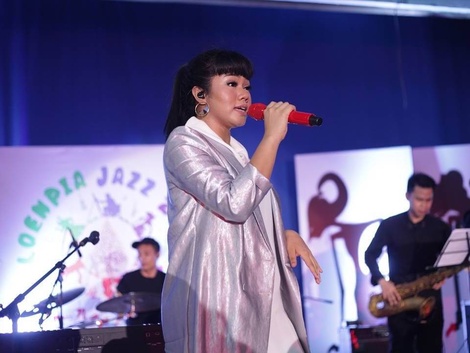 Yura Yunita di panggung Loenpia Jazz 2017